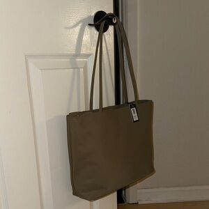 Aritzia Olive Green Tote Bag